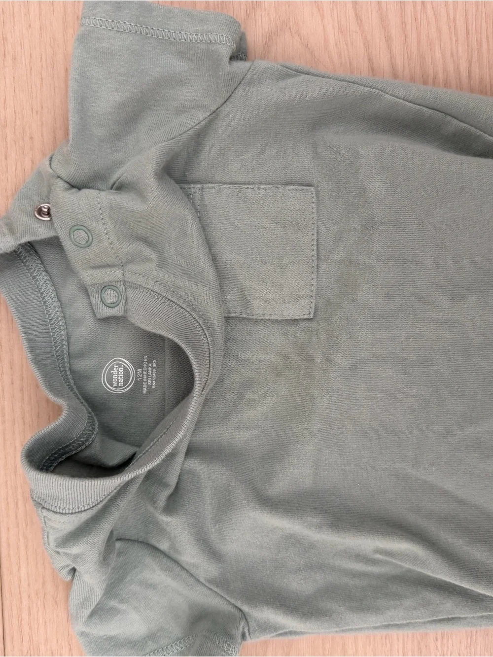 BUNDLE Blue Baby Short-Sleeve Pocket Tee